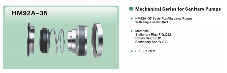 Mechanical Seals 92-35, Pump Mechanical Seal, Below Mechanical Seal, Cartridge Mechanical Seal, Water Pump Seals, Tc Seals, Oil Seals